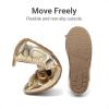 DREAM PAIRS Little Girls Toddler Ballet Flats Dress Shoes Mary Janes Shoes(Gold)