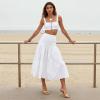 DREAM PAIRS Women’s Clear Heeled Sandals Square Toe Transparent Stiletto Mules Slip on Wedding Dress Shoes(All Nude-clear)
