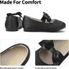 Dream Pairs Girls Dress Shoes Mary Jane Flower Girl Bow Ballet Flats for Wedding Party Toddler/Little Kid(Sophia-22-black)