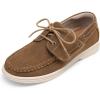 DREAM PAIRS Boys Dress Shoes Boat Shoes Slip on Loafers Casual School Shoes (Toddler/Little Kid/Big Kid)(Camel)