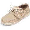 DREAM PAIRS Boys Dress Shoes Boat Shoes Slip on Loafers Casual School Shoes (Toddler/Little Kid/Big Kid)(Khaki)