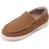 DREAM PAIRS Boys Dress Shoes Slip-On Loafers Casual Flat Shoes (Toddler/Little Kid/Big Kid)(Camel)
