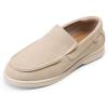 DREAM PAIRS Boys Dress Shoes Slip-On Loafers Casual Flat Shoes (Toddler/Little Kid/Big Kid)(Khaki)