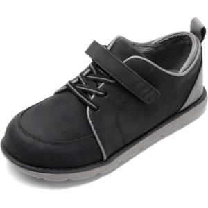 DREAM PAIRS Boys Dress Shoes Sneaker Casual Oxfords Formal School Uniform Shoes for Toddler Little Kid(Black)