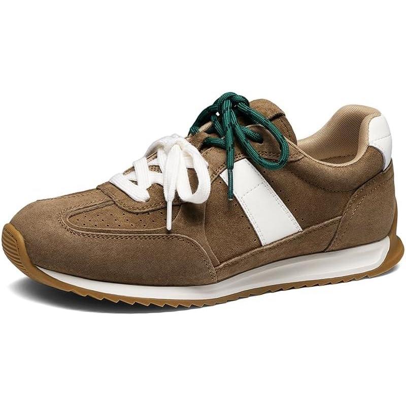 image:imageDREAM PAIRS Womens Platform Fashion Sneakers Retro Classic Trainers Casual Stylish Breathable Tennis Running Walking ShoesDark Brown