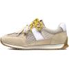 DREAM PAIRS Women’s Platform Fashion Sneakers Retro Classic Trainers Casual Stylish Breathable Tennis Running Walking Shoes(Khaki)