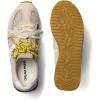 DREAM PAIRS Women’s Platform Fashion Sneakers Retro Classic Trainers Casual Stylish Breathable Tennis Running Walking Shoes(Khaki)