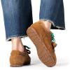 DREAM PAIRS Women’s Retro Lace Up Sneakers, All-Day Comfort Lightweight Non Slip Casual Fashion Walking Trainers Shoes(Brown)