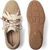 DREAM PAIRS Women’s Retro Platform Sneakers, Faux Suede Casual Fashion All-Day Comfort Cushion Walking Breathable Shoes(Camel)