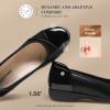 DREAM PAIRS Women’s Ballet Flats Work Office Dress Shoes Comfortable Dressy Casual Flats for Women(Black)