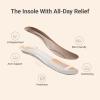 DREAM PAIRS Women’s Loafers Slip On Comfortable Casual Orthopedic Walking Flats Work Shoes Closed Toe Sandals with Arch Support(Brown)