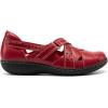 DREAM PAIRS Women’s Loafers Slip On Comfortable Casual Orthopedic Walking Flats Work Shoes Closed Toe Sandals with Arch Support(Red)