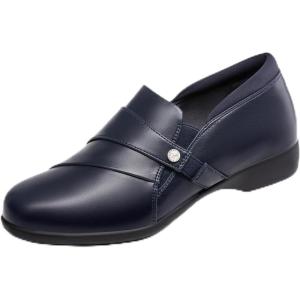 DREAM PAIRS Women’s Arch Support Slip-on Loafers(Navy)