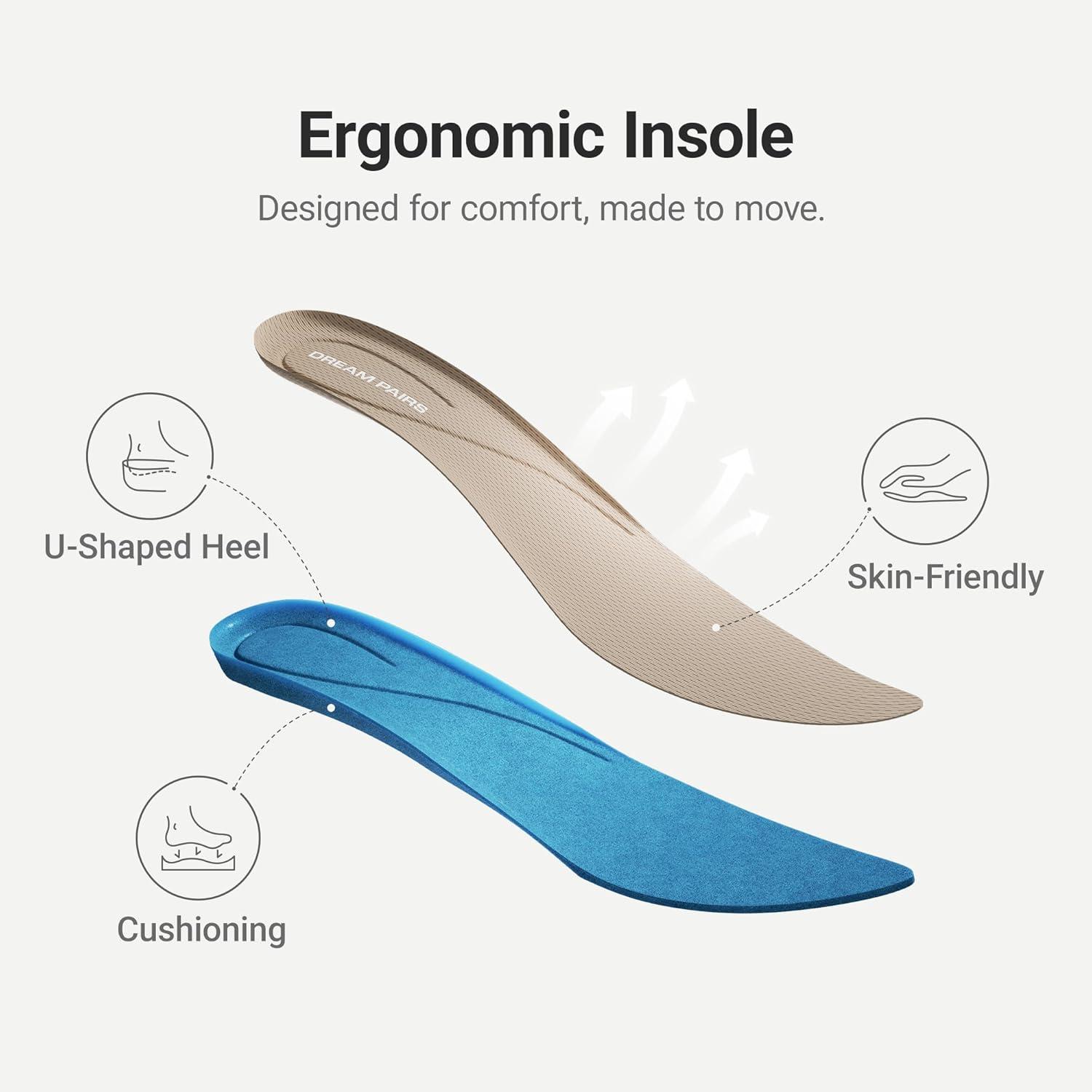 image:imageDREAM PAIRS Womens Knit Ballet Dressy Flats Comfortable Washable Flexible Breathable Casual Classic Work Office Walk Pointed Toe FlatsLeopard