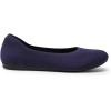 DREAM PAIRS Wide Ballet Flats Shoes for Women, Width Foldable Knit Women’s Flats with Arch Support, Comfortable Shoes for Women Dressy Casual Work Office(Navy)