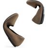 DREAM PAIRS Wide Ballet Flats Shoes for Women, Width Foldable Knit Women’s Flats with Arch Support, Comfortable Shoes for Women Dressy Casual Work Office(Brown)