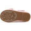 DREAM PAIRS Toddler Girls Dress Shoes Mary Jane Flats, Girls School Uniform Flats Bow Ballerina Shoes(Pink/Satin)