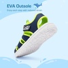 DREAM PAIRS Toddler Boys Girls Sport Sandals Cute Breathable Lightweight Outdoor Play Water Casual Closed Toe Hook and Loop for Toddlers/Little/Big Kids(Navy)
