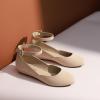 DREAM PAIRS Femme Revona Ballerines Femme élégantes Flats Chaussures(Nu Nubuck)