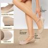DREAM PAIRS Femme Revona Ballerines Femme élégantes Flats Chaussures(Nu Nubuck)