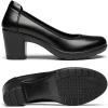 DREAM PAIRS Femmes Escarpins Chaussures à Talon Haut Chaussures Classiques pour Dame Mariage Bureau(Noir)