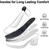 DREAM PAIRS Femmes Escarpins Chaussures à Talon Haut Chaussures Classiques pour Dame Mariage Bureau(Noir)