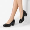 DREAM PAIRS Femmes Escarpins Chaussures à Talon Haut Chaussures Classiques pour Dame Mariage Bureau(Noir E)