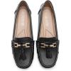 DREAM PAIRS Femmes Mocassins Confortables Loafers pour Femmes Chaussures Basses(Noir)