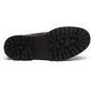 DREAM PAIRS Bottes pour Femmes Confortable Bottines Durable et Pratique Botte à Lacets Simple Strong-5(Brun)