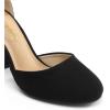 DREAM PAIRS Chaussures à Talons Hauts pour Femmes Escarpins Elégants avec Bride à la Cheville pour Mariages et Fêtes Angela(Noir)