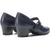DREAM PAIRS Escarpins Femme à Petit Talon Chaussures Mary Janes pour Femmes Confortables et Légères DWUMPU2538(Marine)