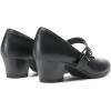 DREAM PAIRS Escarpins Femme à Petit Talon Chaussures Mary Janes pour Femmes Confortables et Légères DWUMPU2538(Noir)