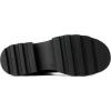 DREAM PAIRS Bottes au-Dessus du Genou pour Femmes Cuissardes à la Mode Coque Tricotée en TPR Durable Confortable Botte sur Le Genou(Noir)