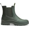 DREAM PAIRS Bottes de Pluie à la Cheville pour Femme Confortables et Elégantes Botte Chelsea Imperméable Chic SDRB2405W-E(Vert Foncé)
