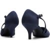 DREAM PAIRS Escarpins Femme à Petit Talon Élégant et Tendance avec Semelle Extérieure Antidérapante Escarpin Chaussures pour Travail Mariage(Marine)