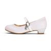 DREAM PAIRS Ballerines Filles Mary Jane Flats Ballerines Chaussures de Princesse Chaussures de Communion Chaussures d&rsquo;école(Blanc)