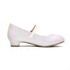 DREAM PAIRS Ballerines Filles Mary Jane Flats Ballerines Chaussures de Princesse Chaussures de Communion Chaussures d&rsquo;école(Blanc)