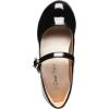 DREAM PAIRS Ballerines Filles Mary Jane Flats Ballerines Chaussures de Princesse Chaussures de Communion Chaussures d&rsquo;école(Noir Pat)