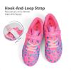 DREAM PAIRS Kids Chaussures Crampons de Football Enfants Tige Souple avec Une Sensation de Sensibilité Protection Optimale pour Garçons et Filles SDSO2307K(Rose Bleu)