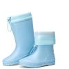 DREAM PAIRS KIDS Bottes de Pluie pour Enfants Imperméables et Légères Bottines Antidérapante Durable(Bleu Ciel)