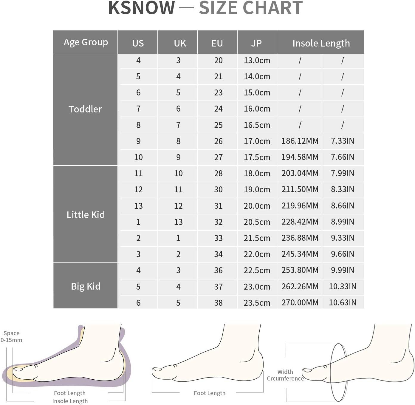 imageDREAM PAIRS Kids Bottes de Neige pour Enfant Chaude Bottes de Hiver Confortable et Impermable KSNOWGris