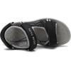 DREAM PAIRS Kids Sandales Enfants Été Chaussures de Sport Confortable Sandales Garçons et Sandales Filles(Noir Clair Gris)