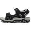 DREAM PAIRS Kids Sandales Enfants Été Chaussures de Sport Confortable Sandales Garçons et Sandales Filles(Noir Clair Gris)