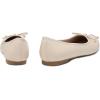 DREAM PAIRS Ballerines Classiques pour Femmes Ballerines Fashion Flats pour Femme(Beige)