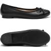 DREAM PAIRS Ballerines Classiques pour Femmes Ballerines Fashion Flats pour Femme(Noir)