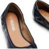 DREAM PAIRS Ballerines Femme Chaussures Classiques Ballerines Plates Femmes Élégantes(Navy)