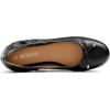 DREAM PAIRS Ballerines Femme Chaussures Classiques Ballerines Plates Femmes Élégantes(Noir)