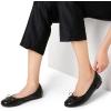 DREAM PAIRS Ballerines Femme Chaussures Classiques Ballerines Plates Femmes Élégantes(Noir)