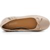 DREAM PAIRS Ballerines Femme Chaussures Classiques Ballerines Plates Femmes Élégantes(Nude)