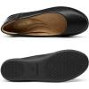 DREAM PAIRS Ballerines Femme Classique Chaussures Plates pour Femmes Douces et Confortables(Noir)